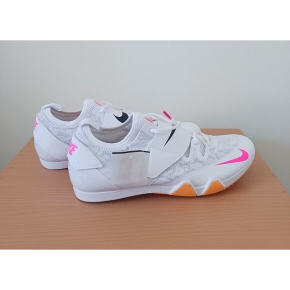 Nike Pole Vault Elite Spikes Mens White Track & Field Shoes AA1204-101 Size 12 main image 8